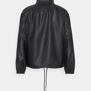 Buy Eccentric Black Leather Jacket