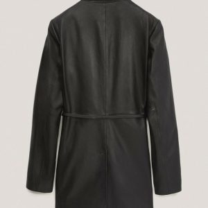 Buy Marlene Black Leather Blazer