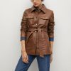 Purchase Collett Brown Leather Blazer