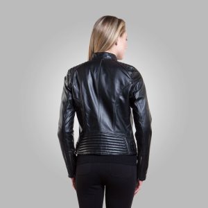 Purchase Cryptic Black Leather Jacket