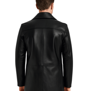 Shop Darrell Black Leather Coat