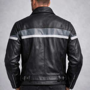 Super Leather Biker Jacket