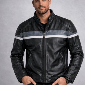 Top Leather Biker Jacket