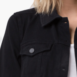 Women’s Vintage Denim Jacket In Black