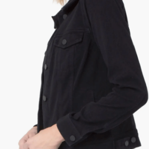 Women’s Vintage Denim Jacket In Black