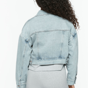 Women’s Cropped Denim Vintage Jacket