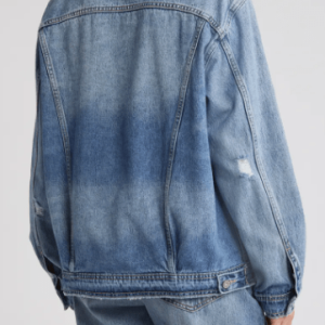 Women’s Trucker Oversized Denim Jacket