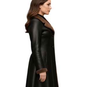 Shop Black Leather Coat
